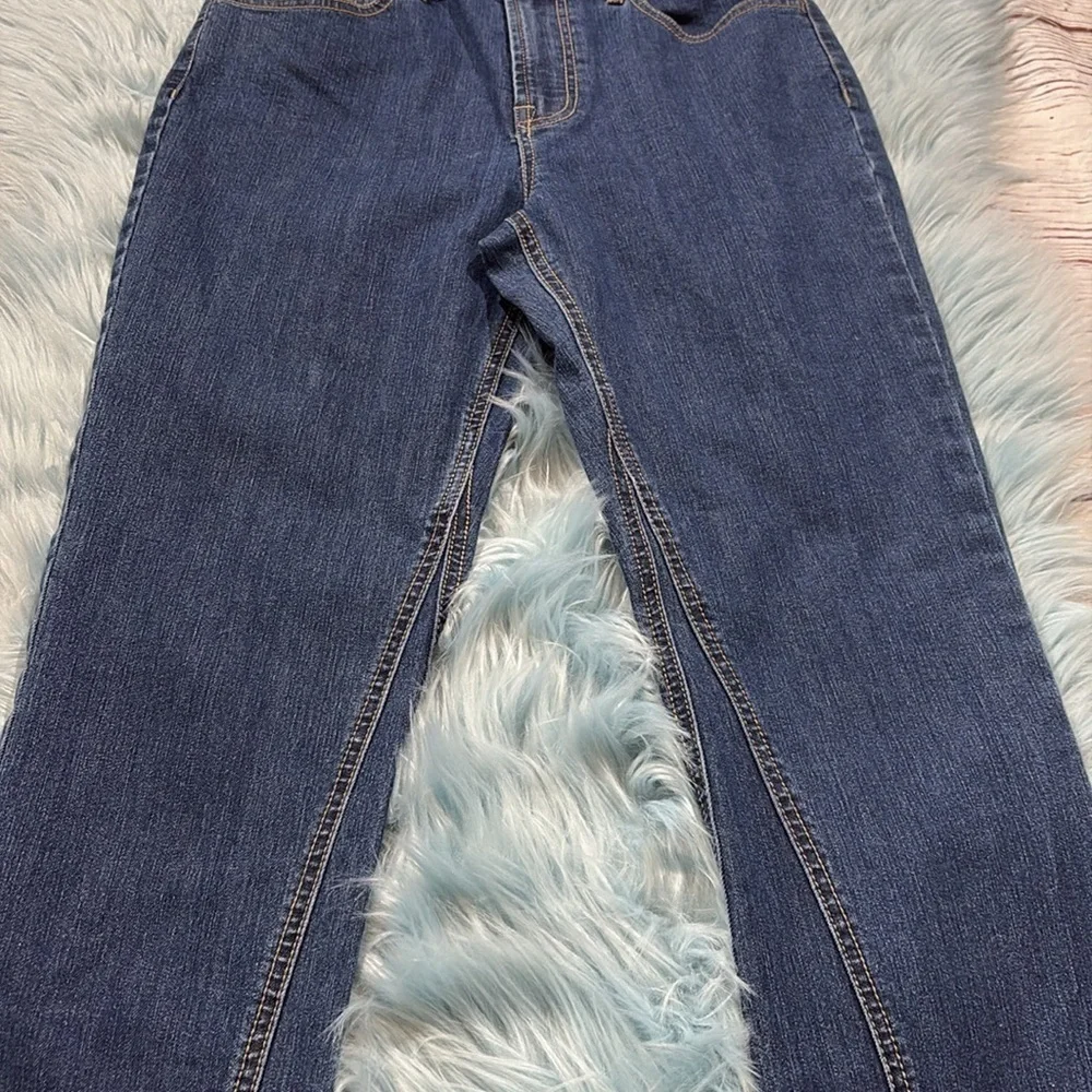 J. McLaughlin Raw Hem Bootcut High Rise Jeans sz 2